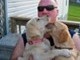 BRUTUS AND BAILY GIVIN GRIF KISSES!