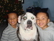Syrus with his two favorite boys (CJ & Eric)