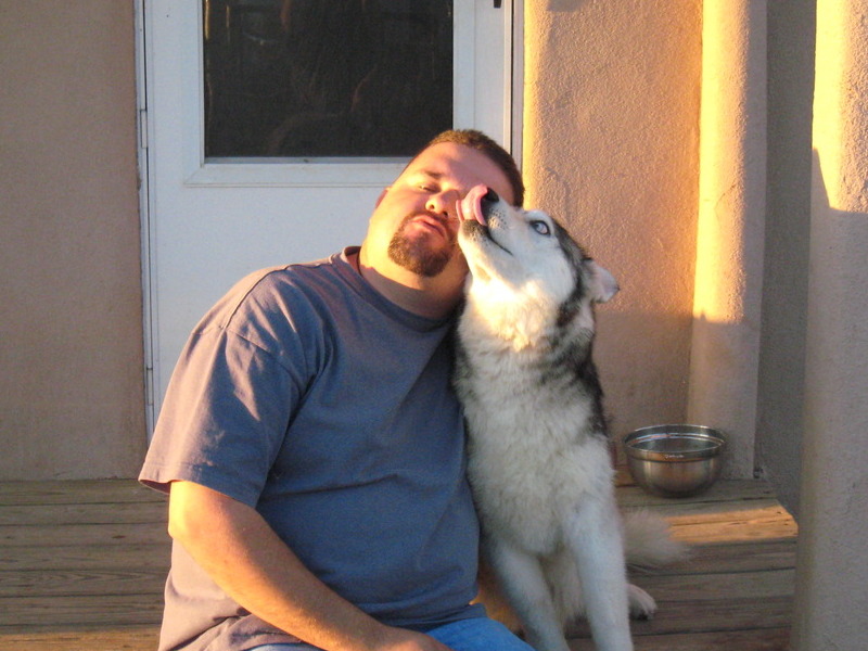 Xena and her Daddy!
