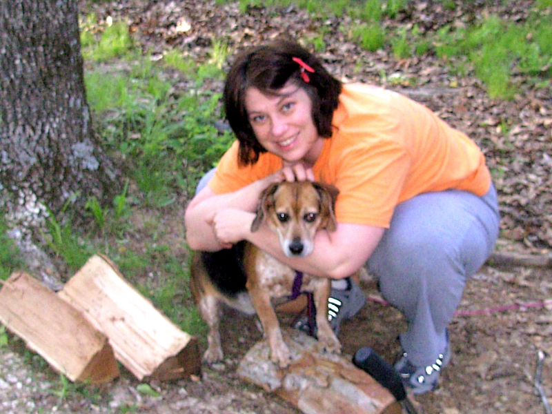 Leslie and Penny, Camping 2007