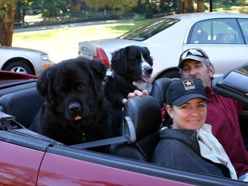 Ditto with her Best Friend Dixie cruising