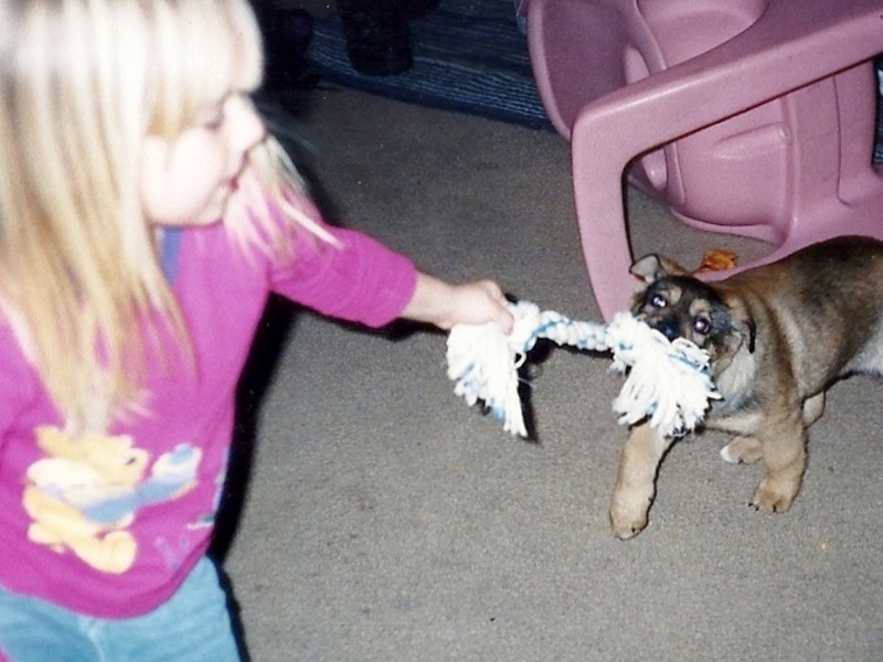 Little me & lil mo playing :)